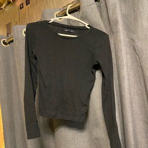 American Eagle Black Long-sleeve